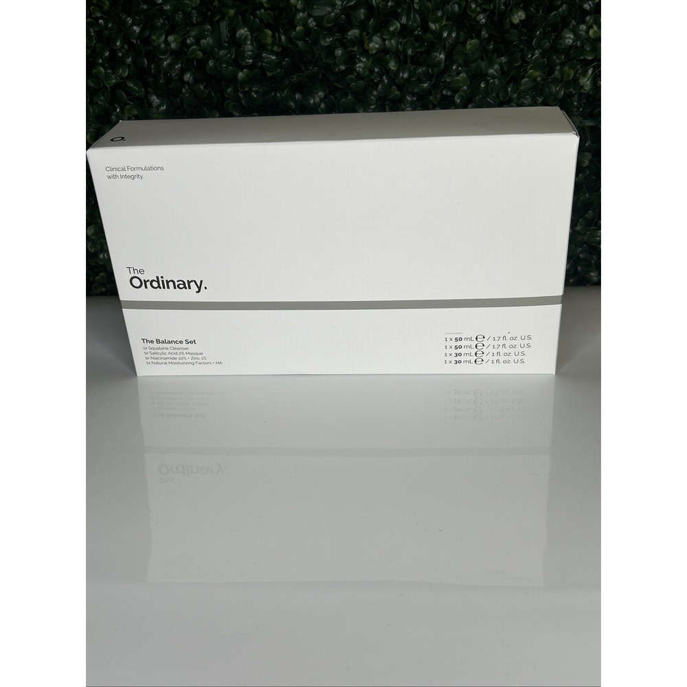 The Ordinary The Balance Set: Cleanser, Masque, Niacinamide, Moisturizer New